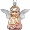 Inge Glass Romantic Angel Ornament 2 Inge Glass Romantic Angel Ornament