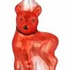 Inge Glass Retro Deer Ornament, Glass Christmas