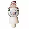 Seasons Of Cannon Falls Christmas Santa Photo Frame Shimmer Night Light