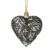 Midwest-CBK Aged Filigree Heart Ornament 2 Midwest-CBK Aged Filigree Heart Ornament
