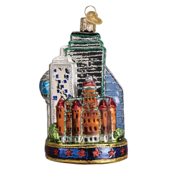 Old World Christmas Dallas City Ornament