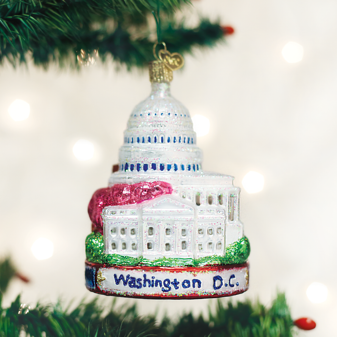 Old World Christmas Washington D.C. Ornament 3 Old World Christmas Washington D.C. Ornament