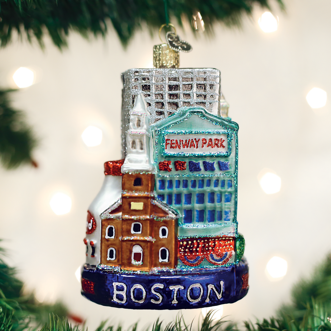 TheHolidayBarn.com Boston City Ornament Christmas 3 TheHolidayBarn.com Boston City Ornament Christmas