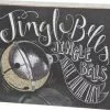 Primitives By Kathy Jingle Bells Christmas Chalk Sign