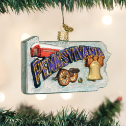 Old World Christmas State Of Pennsylvania Ornament