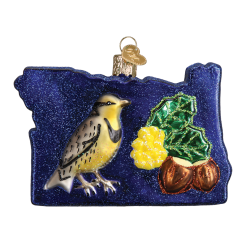 Old World Christmas State Of Oregon Ornament