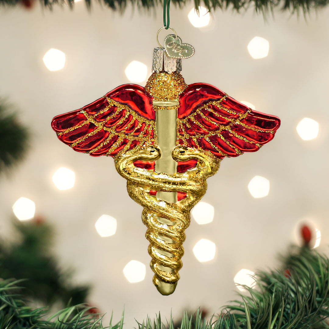 TheHolidayBarn.com Medical Symbol Ornament Christmas 3 TheHolidayBarn.com Medical Symbol Ornament Christmas