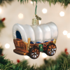 TheHolidayBarn.com Christmas Covered Wagon Ornament 1 TheHolidayBarn.com Christmas Covered Wagon Ornament