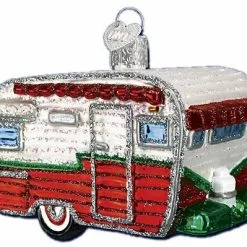 Old World Christmas Travel Trailer Ornament