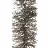 ShiShi Christmas Antiqued Silver Tinsel Garland