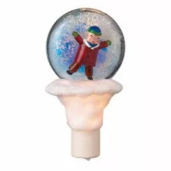 The Holiday Barn Christmas Making A Snow Angel Shimmer Night Light