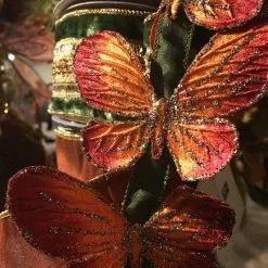 Katherine's Collection Butterfly Ribbon, Spice Traditions New!