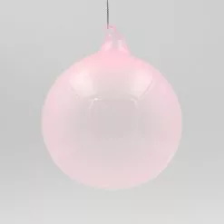 Winward Jim Marvin Pink Candy Bubblegum Glass Ornaments, 120mm
