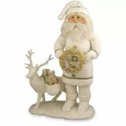 Bethany Lowe Father Frost With Reindeer