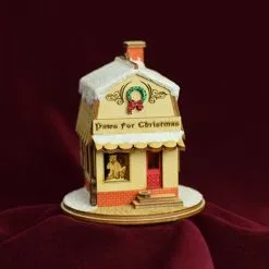 Ginger Cottages Paws For Christmas Balsa Wood Ornament