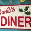Raz Santa's Diner Sign New!