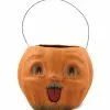 Bethany Lowe Happy Vintage Pumpkin Bucket 2 Bethany Lowe Happy Vintage Pumpkin Bucket