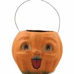 Bethany Lowe Happy Vintage Pumpkin Bucket