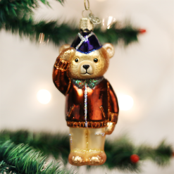 Old World Christmas Air Force Bear Ornament