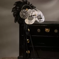 Bethany Lowe All Hallows' Eve Mask On Stick