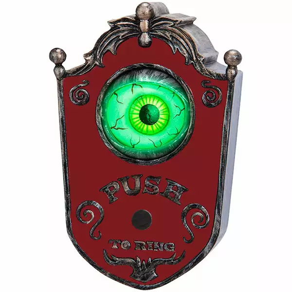 Gemmy Halloween Animated Eyeball Doorbell 3 Gemmy Halloween Animated Eyeball Doorbell