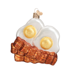 Old World Christmas Bacon And Eggs Ornament