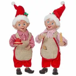 Raz Christmas Baking Elves New!