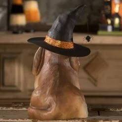 Bethany Trick Or Treat Dog, Paper Mache