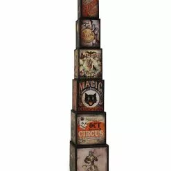 Bethany Lowe Spooky Fun Circus Blocks