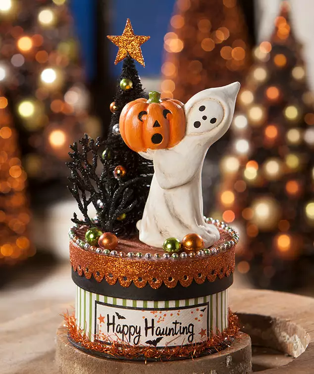 Bethany Lowe Happy Haunting Ghost On Box 3 Bethany Lowe Happy Haunting Ghost On Box