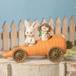 Bethany Lowe New! Hoppity Carrot Cart
