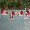 Bethany Lowe Traditional Christmas Postcard Ornaments