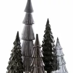 Cody Foster Black Candy Glass Trees, Large
