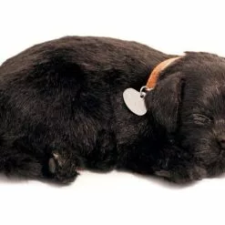 TheHolidayBarn.com Breathing Black Lab Puppy New!