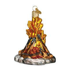 Old World Christmas Campfire Ornament
