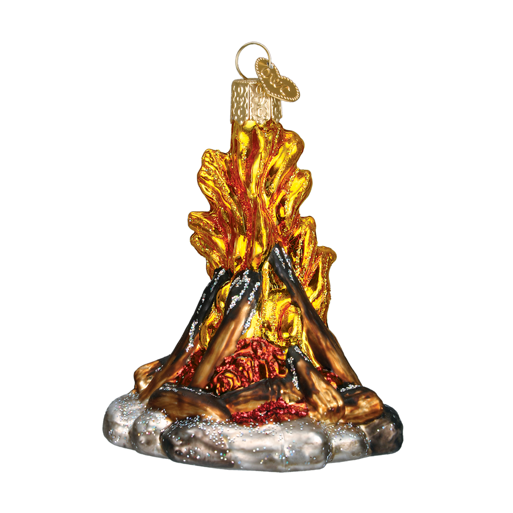 Old World Christmas Campfire Ornament 3 Old World Christmas Campfire Ornament