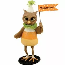 Bethany Lowe Candy Corn Hootie