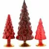 Cody Foster New! Candy Red Glass Trees