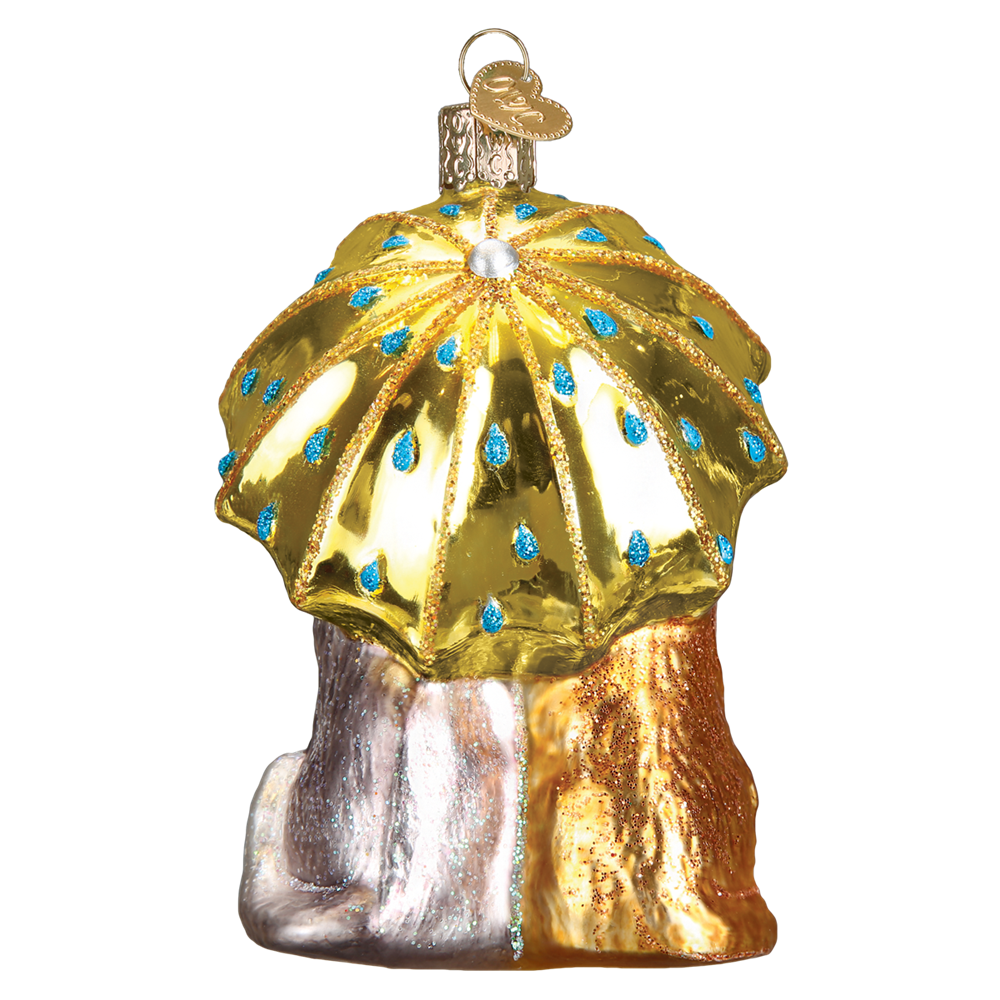 Old World Christmas Raining Cats & Dogs Ornament 4 Old World Christmas Raining Cats & Dogs Ornament