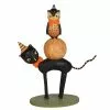 Bethany Lowe New! Kitten Around, Cat, Pumpkin & Owl Stack