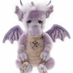 New! Charlie Bears Charms Purple Dragon