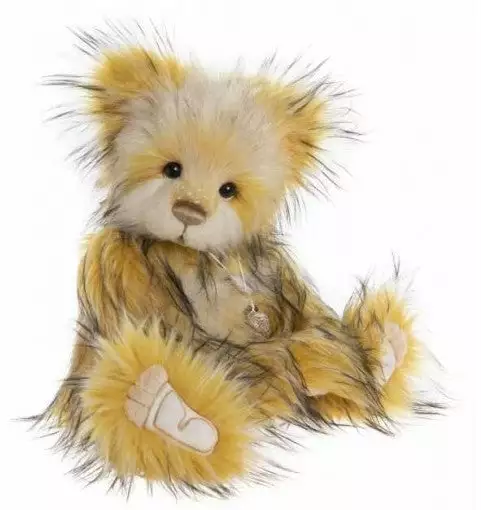 Charlie Bears Cheese Whizz Teddy Bear 3 Charlie Bears Cheese Whizz Teddy Bear