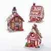 Kurt Adler Gingerbread Village Houses With Lights