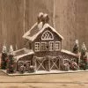Ragon House Christmas Horse Barn Putz 2 Ragon House Christmas Horse Barn Putz
