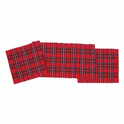 TheHolidayBarn.com Christmas Plaid Table Runner