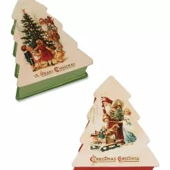 Bethany Lowe Christmas Tree Nesting Treat Boxes