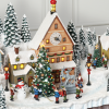 The Holiday Barn Christmas Village Mantlescape