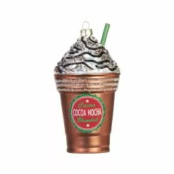 Raz Cocoa Mocha Ornament