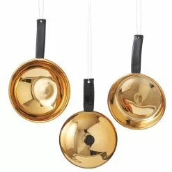 Midwest-CBK Christmas Copper Pan Ornaments