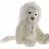 Charlie Bears New! Dandy Lion, White Stuffed Animal